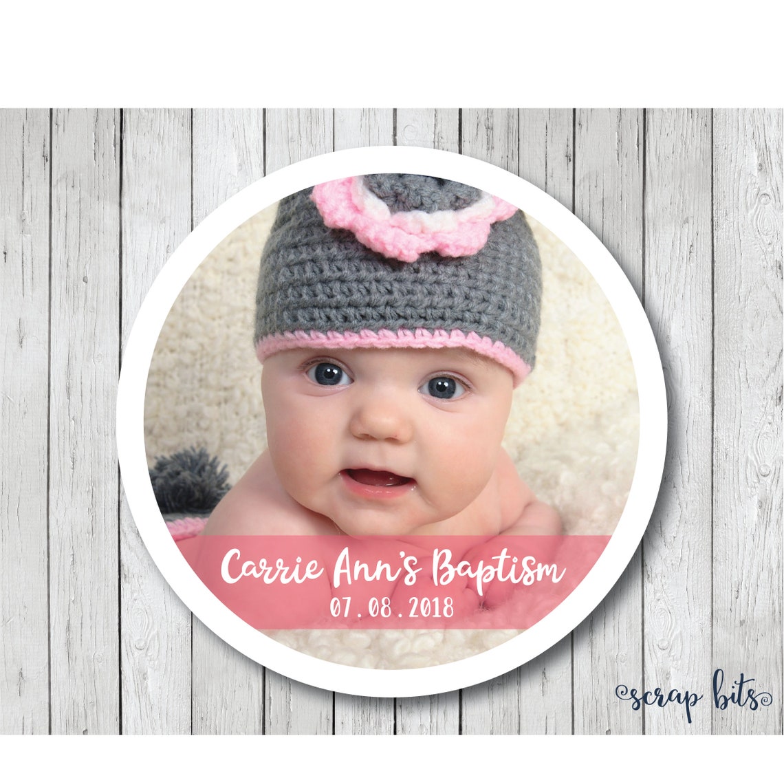 Custom Personalized Photo Stickers Wedding Photo Labels Etsy