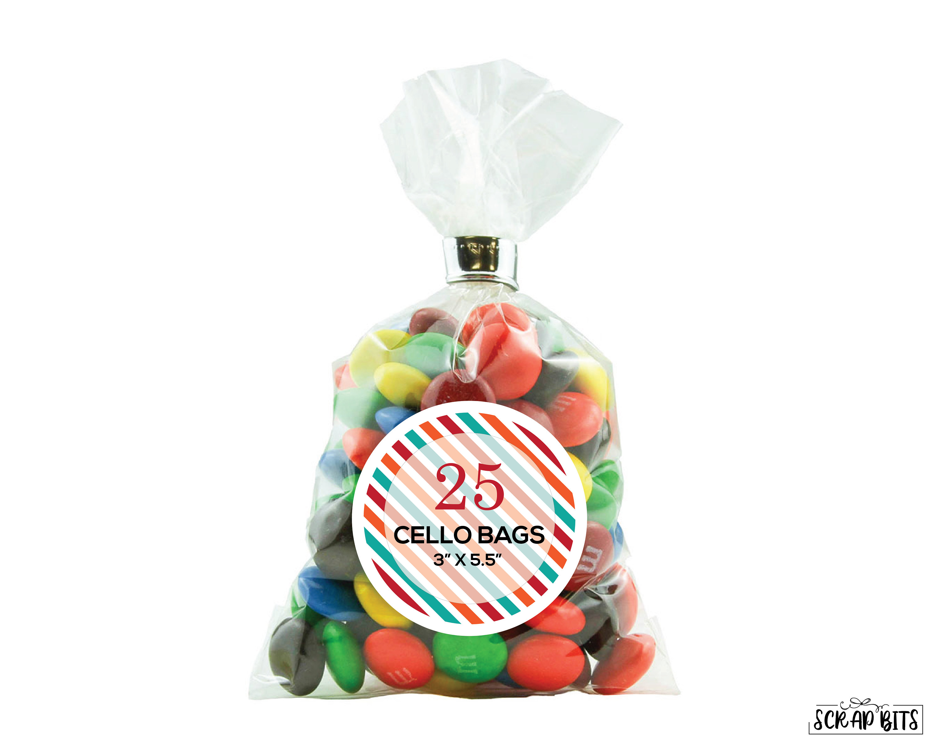 25 Cello Bags . Clear Treat Bags or Candy Bags . 3 X - Etsy