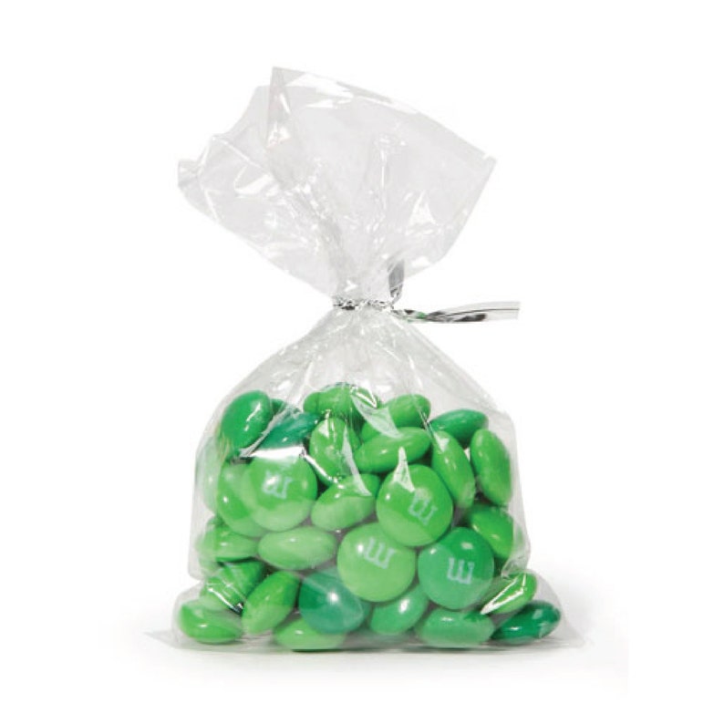 100 No Flap Flat Clear Treat Bags Clear Candy Bags Clear Etsy