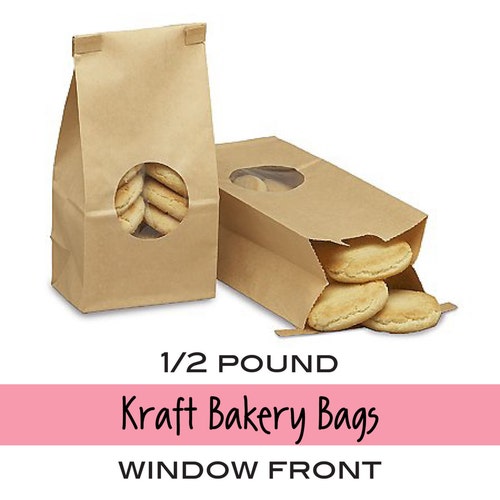 bakery bolsas with window