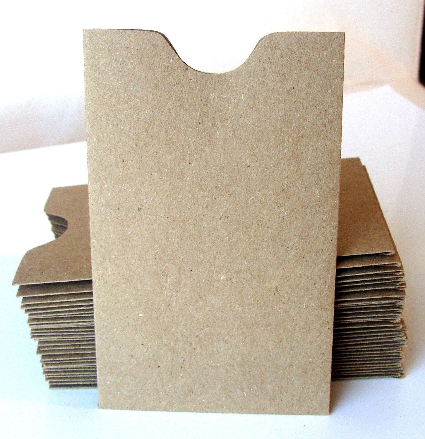 20 Mini Natural Kraft Card Sleeves . Brown Bag Sleeve Etsy