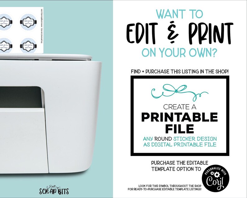 a picture of a white printer with a blue background
