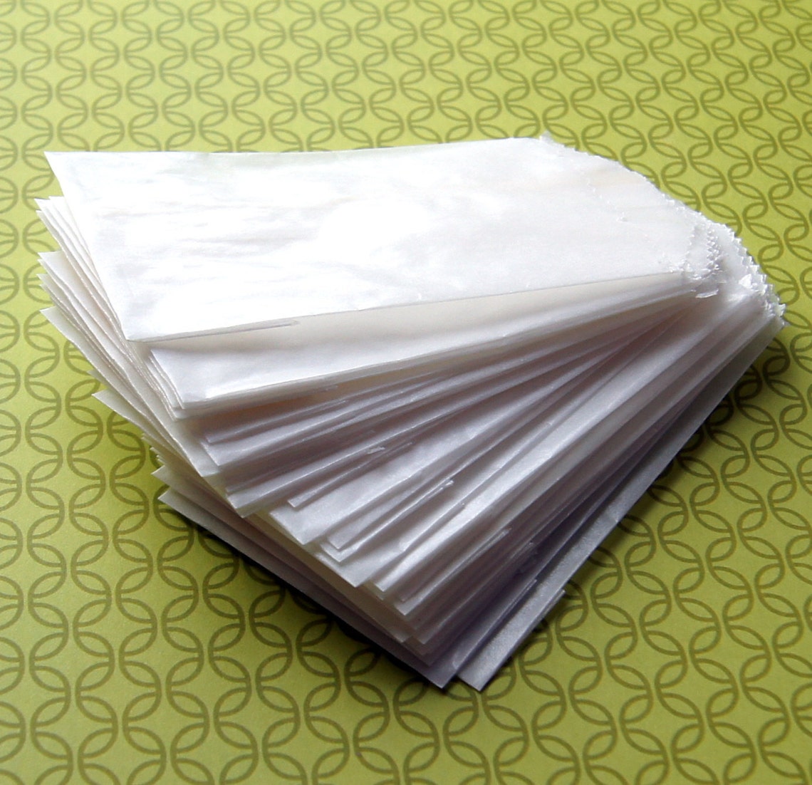 25 Mini Glassine Bags . Flat Glassine Favor Bags or Treat Bags Etsy