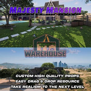 GTA V: Majestät Herrenhaus | Benutzerdefinierte Requisiten | FiveM Bereit | Optimiert | Hohe Qualität | Einfache Montage | Schnelle Lieferung | GTARP