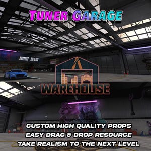GTA V : accordeur garage | Accessoires personnalisés | Prêt pour le FiveM | Optimisé | Haute qualité | Installation facile | Livraison rapide | GTRAP