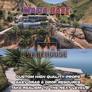 GTA V : base mafieuse | Accessoires personnalisés | Prêt pour le FiveM | Optimisé | Haute qualité | Installation facile | Livraison rapide | GTRAP