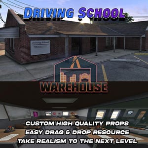 GTA V : auto-école | Accessoires personnalisés | Prêt pour le FiveM | Optimisé | Haute qualité | Installation facile | Livraison rapide | GTRAP