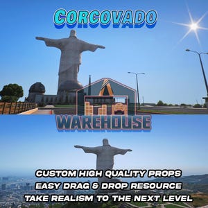 GTA V : Corcovado | Accessoires personnalisés | Prêt pour le FiveM | Optimisé | Haute qualité | Installation facile | Livraison rapide | GTRAP