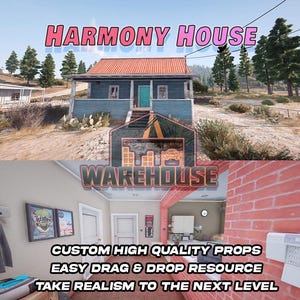 GTA V : Maison de l'harmonie | Accessoires personnalisés | Prêt pour le FiveM | Optimisé | Haute qualité | Installation facile | Livraison rapide | GTRAP