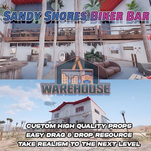 GTA V : bar pour motards de Sandy Shores | Accessoires personnalisés | Prêt pour le FiveM | Optimisé | Haute qualité | Installation facile | Livraison rapide | GTRAP