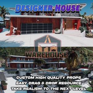 GTA V: Casa de diseño / Accesorios personalizados / Compatible con FiveM / Optimizado / Alta calidad / Fácil instalación / Entrega rápida / GTARP