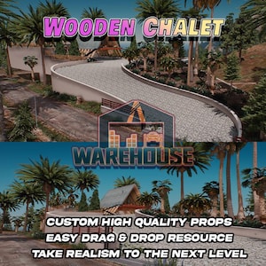 GTA V : Chalet en bois | Accessoires personnalisés | Prêt pour le FiveM | Optimisé | Haute qualité | Installation facile | Livraison rapide | GTRAP