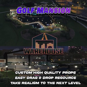 GTA V : maison de golf | Accessoires personnalisés | Prêt pour le FiveM | Optimisé | Haute qualité | Installation facile | Livraison rapide | GTRAP