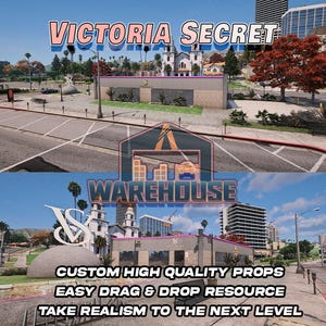 GTA V: Victoria Secret | Benutzerdefinierte Requisiten | FiveM Bereit | Optimiert | Hohe Qualität | Einfache Montage | Schnelle Lieferung | GTARP