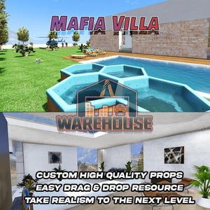 GTA V : Villa mafieuse | Accessoires personnalisés | Prêt pour le FiveM | Optimisé | Haute qualité | Installation facile | Livraison rapide | GTRAP
