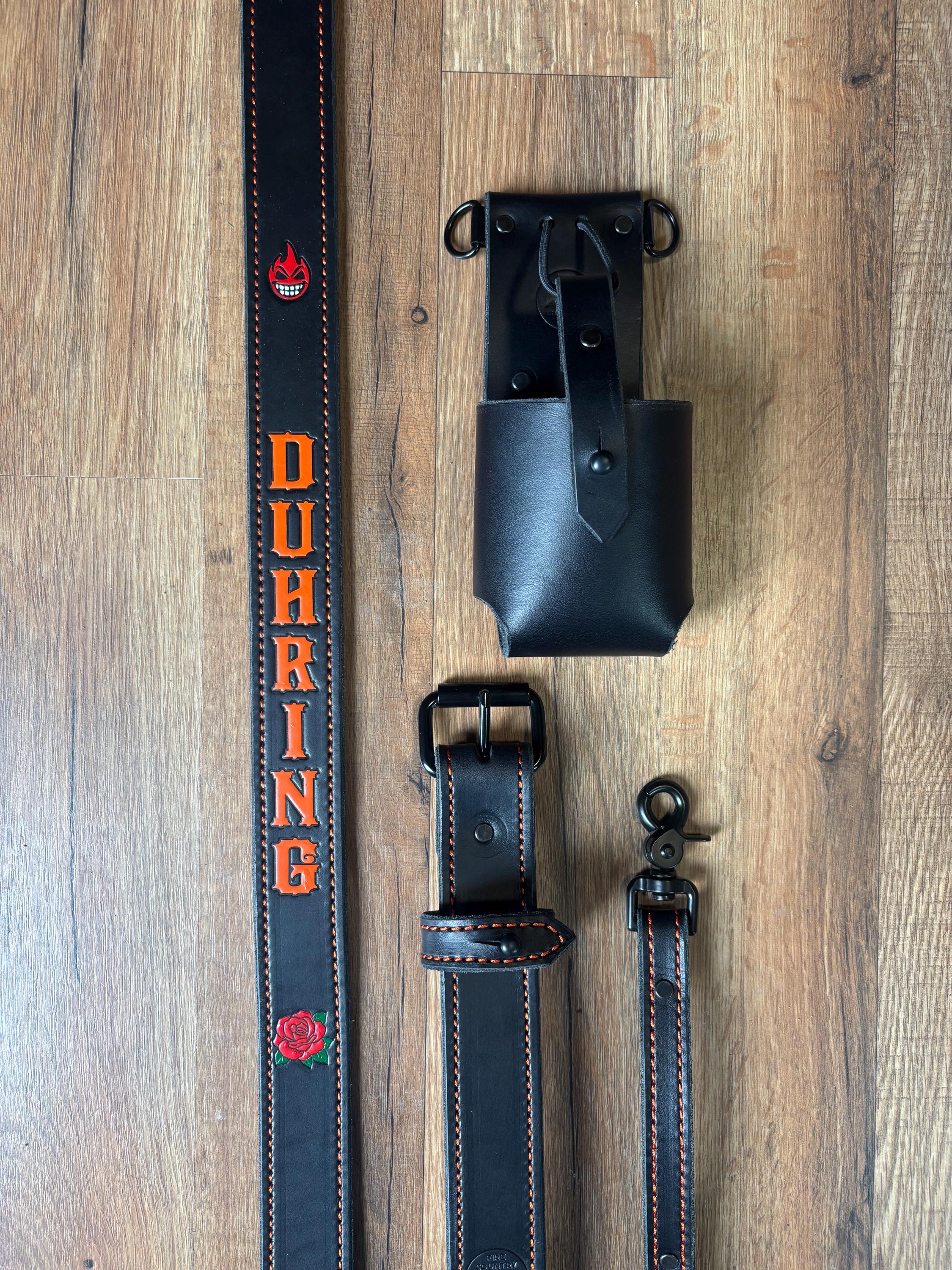 Custom Firefighter Radio Strap
