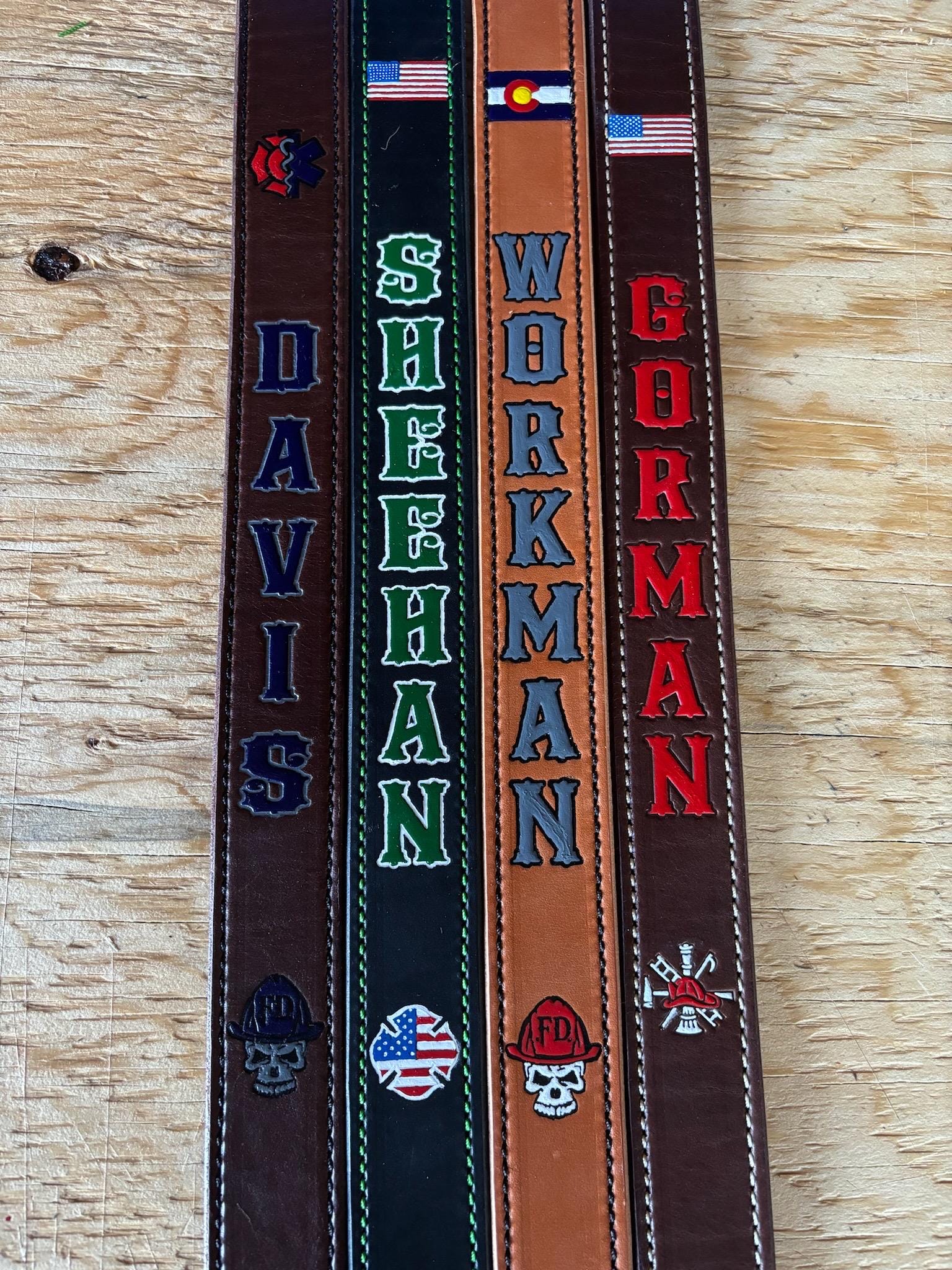 Custom Firefighter Radio Strap