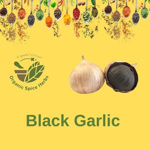 Black Garlic Peeled, Black Garlic Bulbs, Black Garlic, Black Solo Garlic