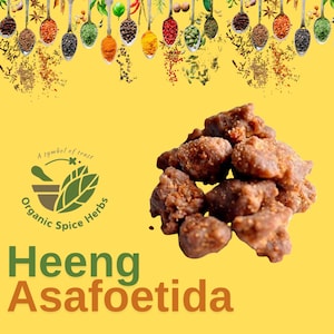 Asafetida, Natural Asafetida, Organic Asafetida, Pure Natural Asafetida, Organic Hing, Whole Asafetida, Hing Spice, Indian Hing