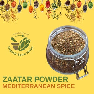 Zaatar Powder, Lebanese Zaatar, Mix Zaatar Powder, Middle Eastern Zatar Powder, Mediterranean Spice, Lebanese Zataar, Seasoning for Shawarma
