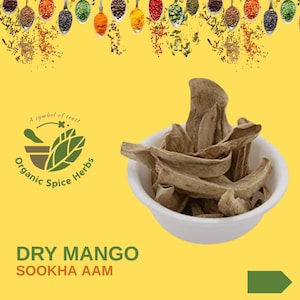 Dry Mango Powder, Organic Mango Powder, Natural Mango Powder, Aamchur, Amchoor Powder, Dry Amchur, Handmade Mango Powder, OrganicSpiceHerbs