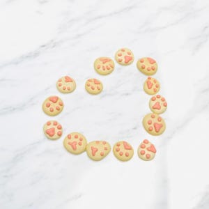 Cat Paws Goat Milk Candy (10pc/Pack) | Homemade Cat Treats Dog Treats Pet Treats | Healthy Food Topper, Enrichment