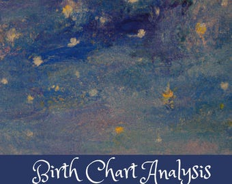 Detailed Birth Chart Astrology Reading (PDF) – Personalized Natal Chart Analysis