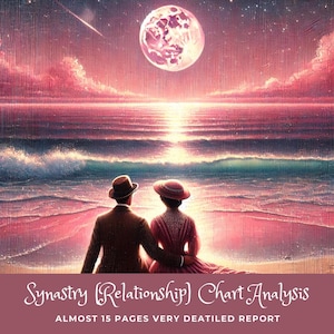 Analyse de thème relationnel synastique, Compatibilité relationnelle, Astrologie, Lecture de thème relationnel, Lecture d'astrologie, Compatibilité