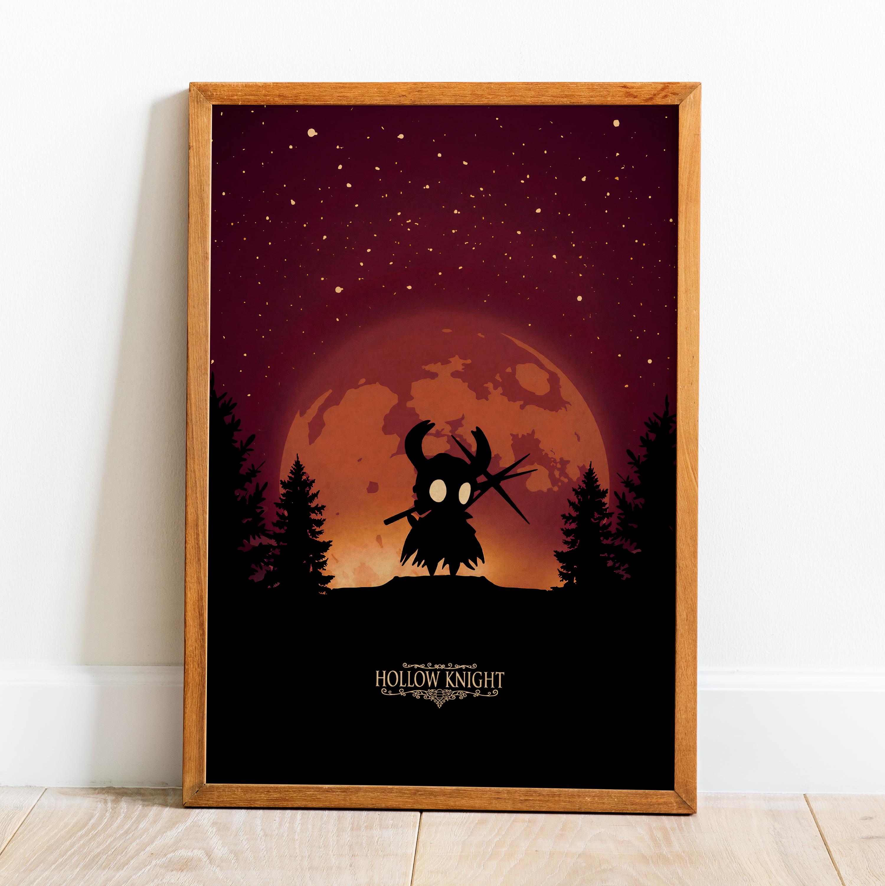 Hollow Knight Poster | Game Wall Art | Wall Decor | Kraft Paper Print ...