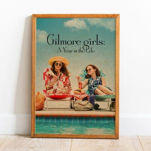 Gilmore Girls Poster, Wandkunst, Retro Print, Kraftpapier Drucke, Dekoration, Film Poster Geschenk