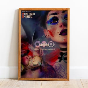 Love, Death & Robots Poster, Arte murale, Stampa retrò, Stampe su carta kraft, Arredamento per la casa, Regalo poster di film