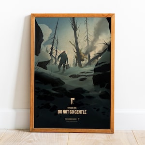 Póster de The Long Dark, arte de pared, impresión retro, impresiones en papel Kraft, decoración del hogar, póster de juego de regalo