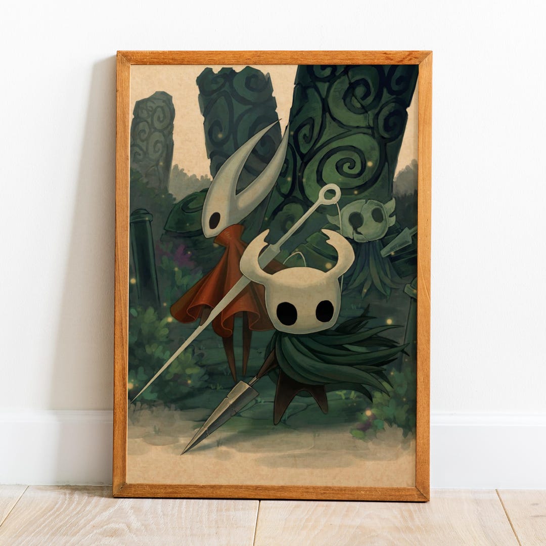 Hollow Knight Poster | Game Wall Art | Wall Decor | Kraft Paper Print ...