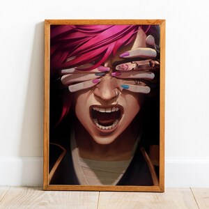 Póster de Arcane 2, arte de pared, impresión retro, impresiones en papel Kraft, decoración del hogar, póster de serie de televisión, regalo