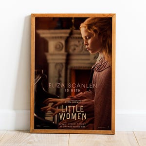 Poster di Piccole Donne, Arte da Parete, Stampa Retro, Stampe su Carta Kraft, Arredamento per la Casa, Regalo Poster di Film