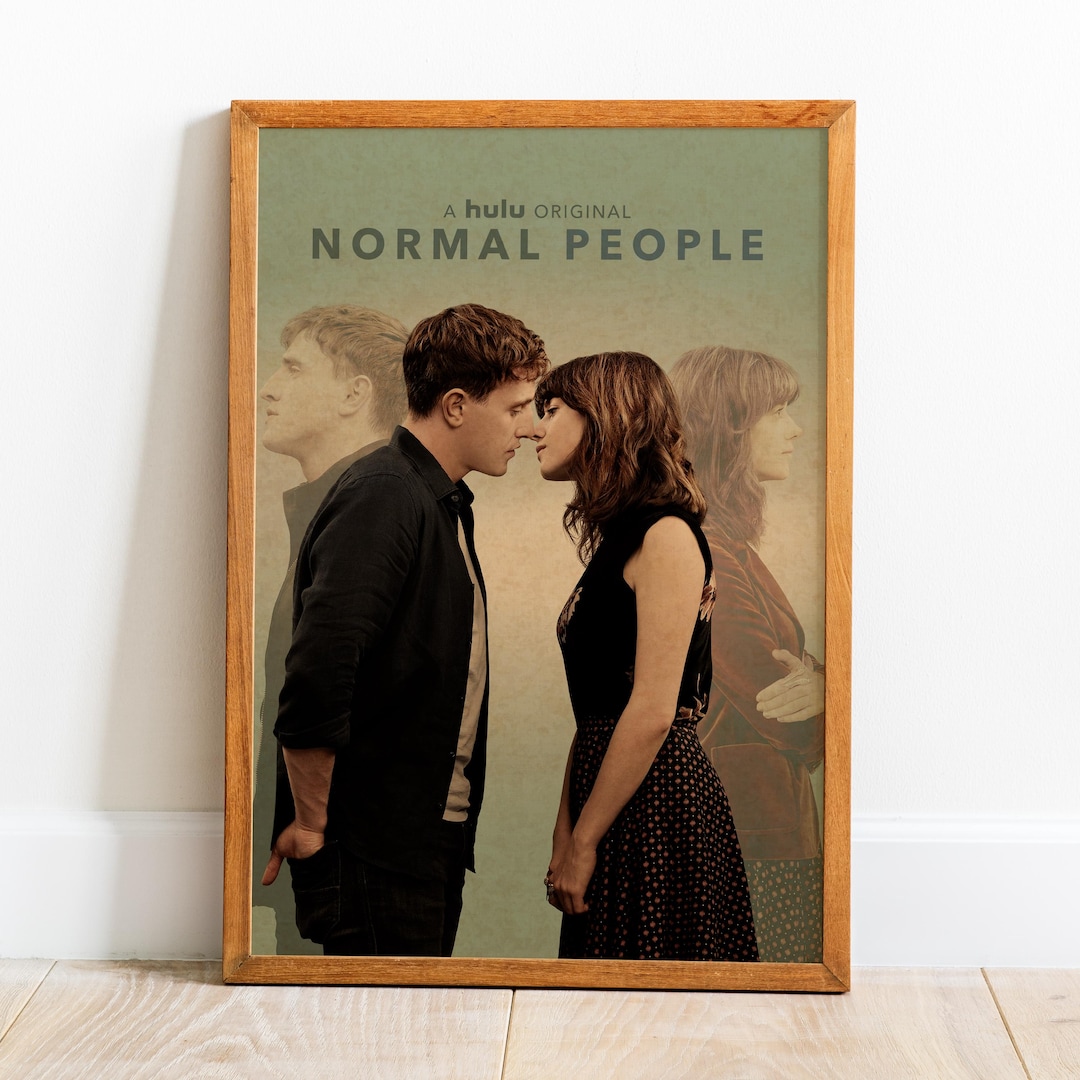 Normal Person Posters Normal People Retro Poster | Movie Wall Art | Wall Decor | Kraft Paper ...