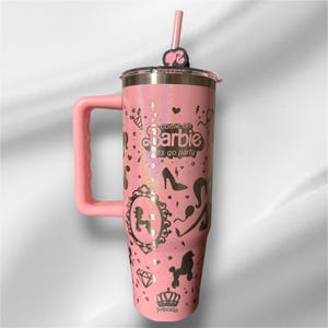 30 Oz Barbie Stanley Cup - Etsy UK