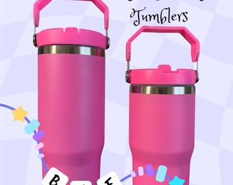 Mommy & Me Becher, personalisiertes Design inklusive, passende Becher mit Griff und Deckel