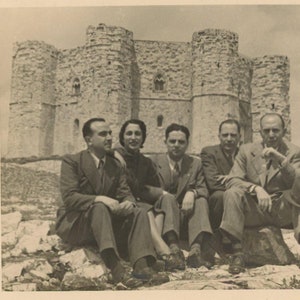 Castel del Monte, Andria - Fotografia antica originale
