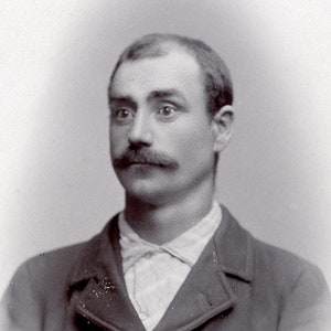 Buffo ritratto - Fotografia antica originale CdV
