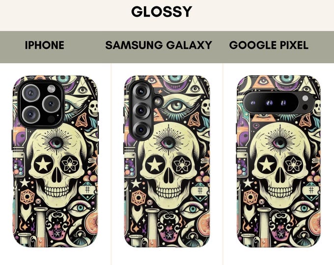 Spine-Chilling Halloween Phone Case: Haunted Design for Spooky Mobile Protection