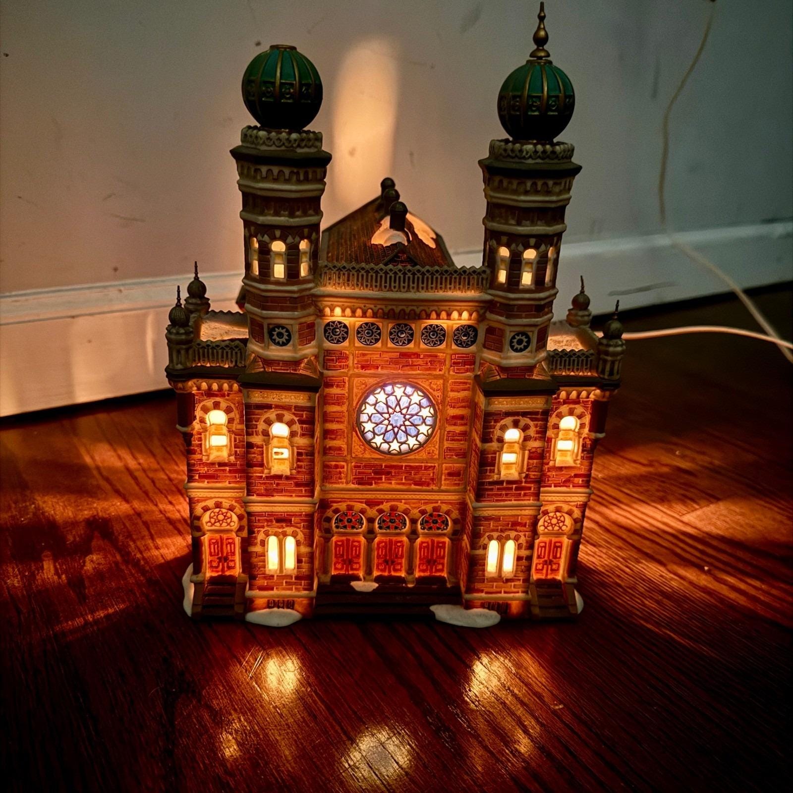 Department56 ライトハウス「セントラル シナゴーグ」 Department 56 Central Synagogue Christmas in the City Series