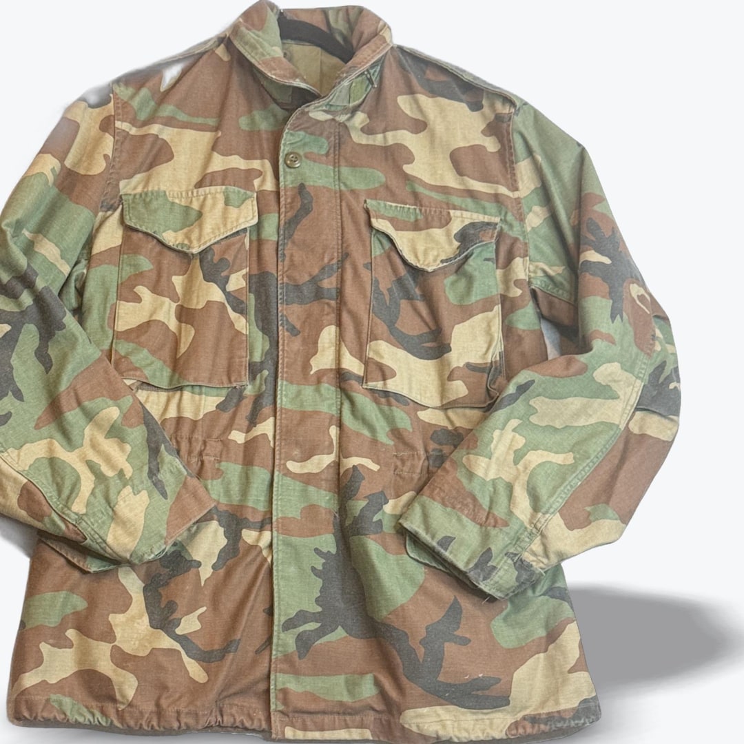 Vintage US Army M65 Field Jacket - Woodland Camo, Small Regular - Etsy