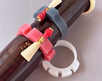 Bassoon Bell Reed Holder - Silicone Ring for 3 Reeds