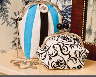 Petite Pochette Bag & Coin Purse Sewing Pattern (Digital PDF)