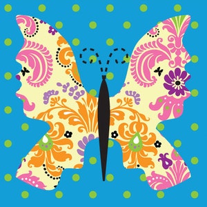 Butterfly Quilt Pattern download printable