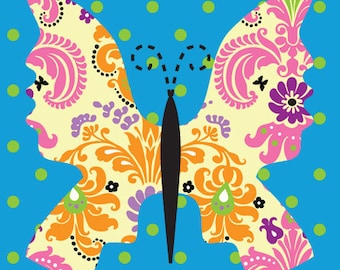 Butterfly Quilt Pattern download printable