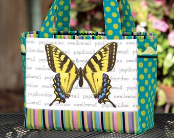 Personalized Tote Bag Purse Sewing Pattern - Digital PDF Download