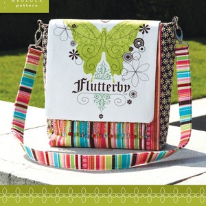 Messenger Bag Sewing Pattern - Shoulder Bag Purse-  PDF Download Printable