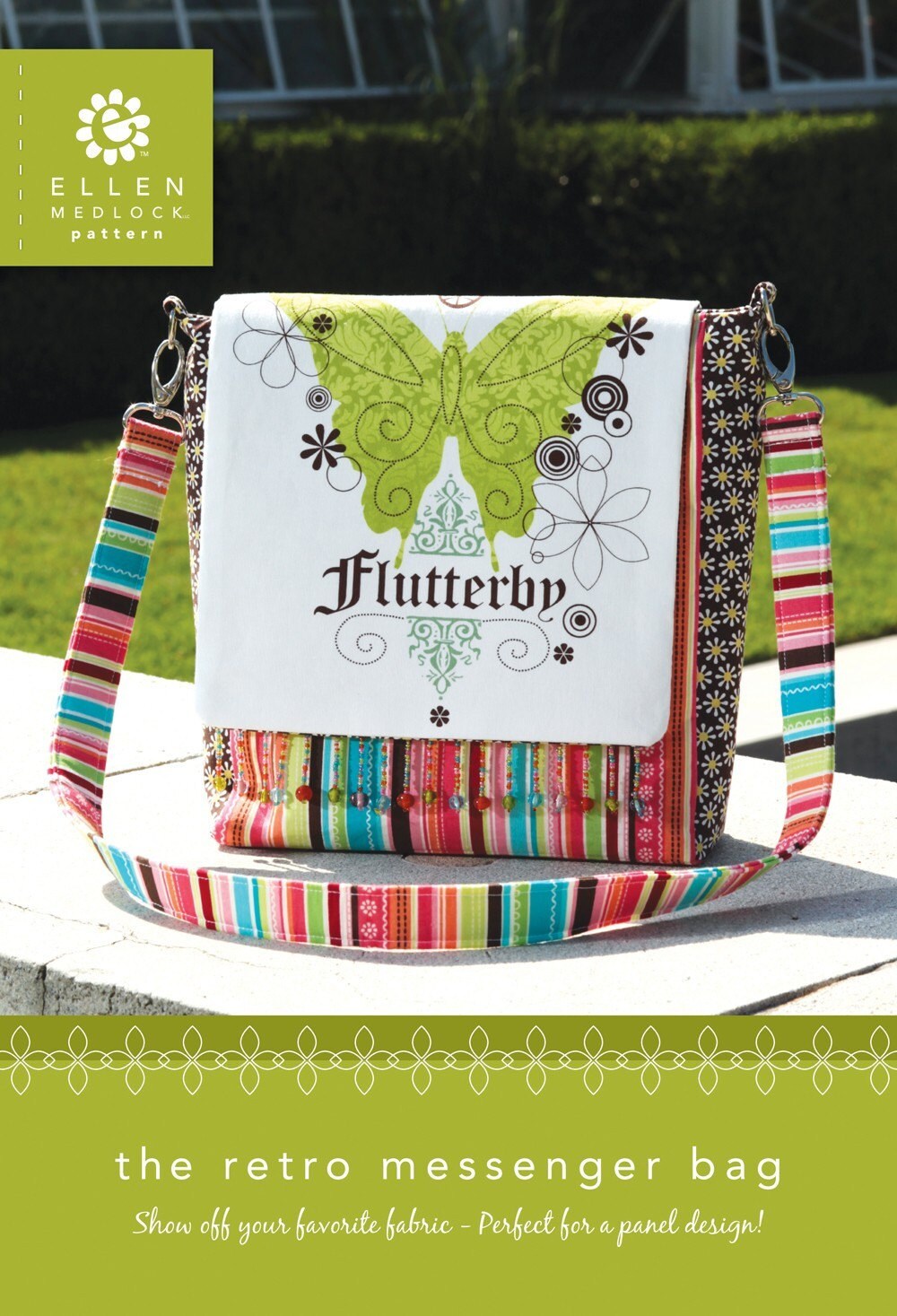 Digital Download Messenger Bag Pattern the Retro Messenger Bag DIY